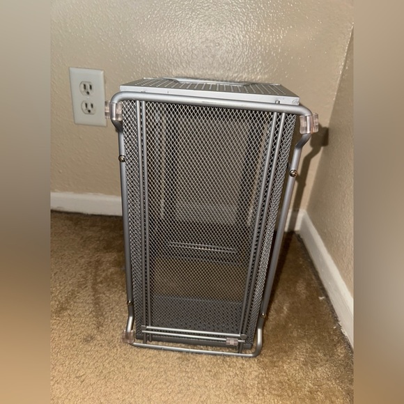 SIMPLE HOUSEWARE 2 Tier Sliding Cabinet Basket Organizer Drawer, Silver - Picture 8 of 15